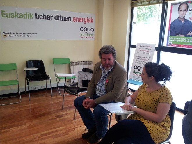 Rueda de prensa EQUO Euskadi