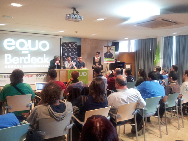 Apoyo de ICV a EQUO Euskadi
